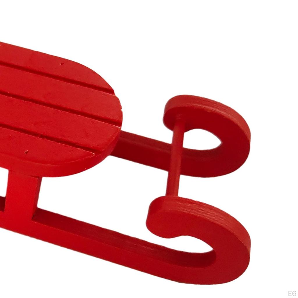 Миниатюрные сани для кукольного домика, украшения, сделай сам, поделки, слайд, мебель, аксессуары, модель сцены, имитация