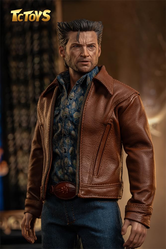 1:6 Kongo Wolf Logan Male 12-inch Action Doll Body Toy Head Hand Towel