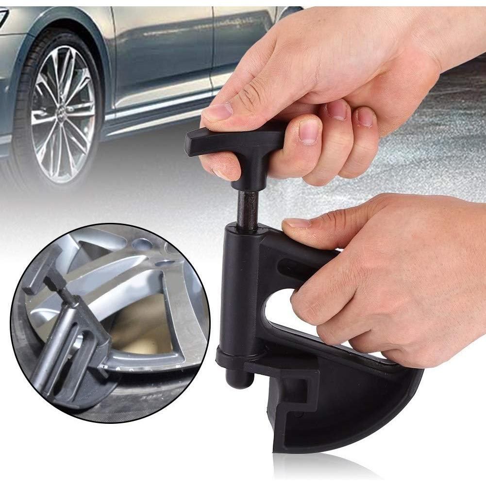 Приспособление для замены шин Нейлоновый зажим для бортов Инструмент для снятия центрального съемника с зажимом Универсальный обод Подъемник для модификации шин Устройство для замены колес Сверхмощное приспособление