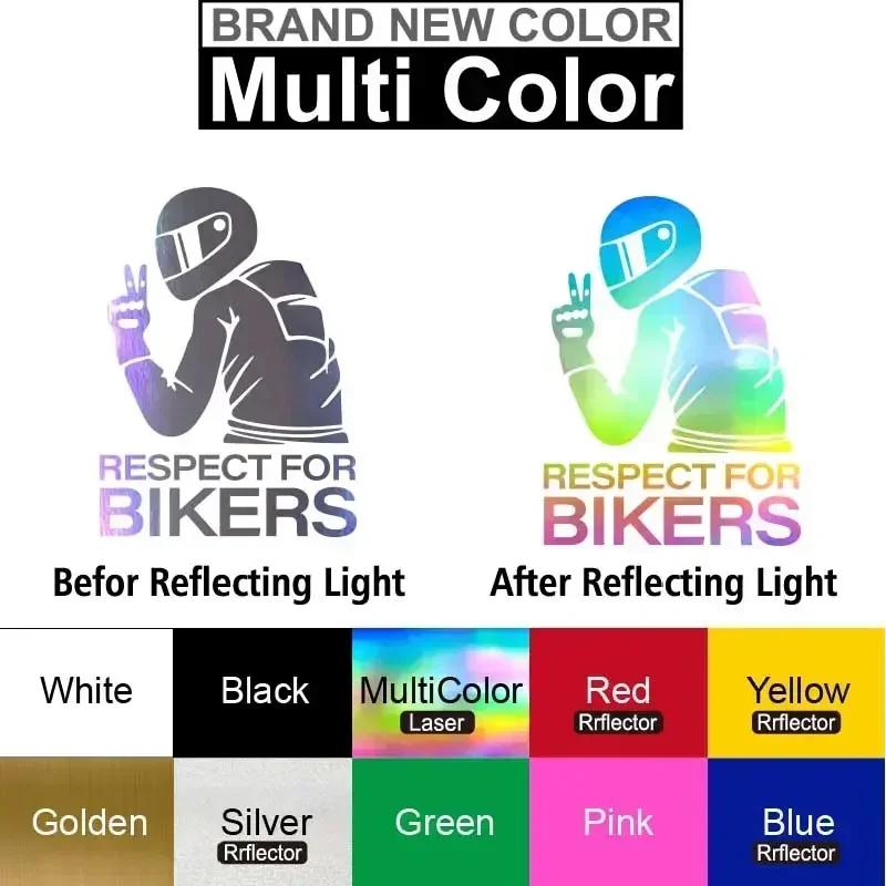 Автомобиль Мотоцикл 1 шт 15x11 см Уважение Байкер Декор Наклейка Для Виниловые 3D Наклейки Мотоцикл Виниловые 3D Наклейки И Переводные Картинки worldmum