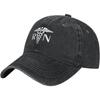 RN Registered Nurse Baseball Cap Washed Denim Low Profile Breathable Adjustable Dad Hat for Adults