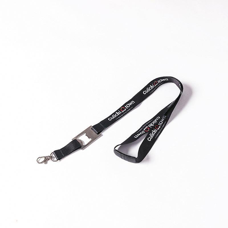 Custom Logo Sublimation Printed Polyester Lanyard Bottle Opener Breakaway Hook Neck Strap ID Badge Holder Promotional