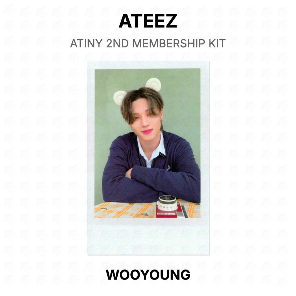 ATEEZ ATINY 2-й Набор Члена Клуба Официальная Фотокарточка