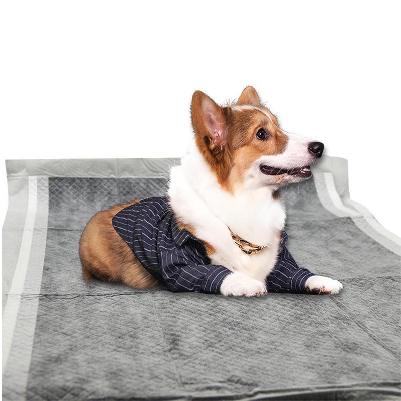 Подгузники и подушечки для сбора мочи для домашних животных с бамбуковым углем: Дезодорирующие подушечки для вылизывания кошек и собак