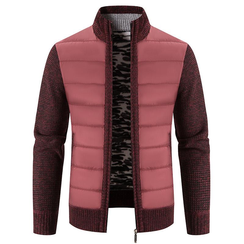 Men's Winter Sweater Baseball Coat Knit Jacket Korean Jumpers Male Windbreaker Fashion Pullovers Business Casual Knitwear