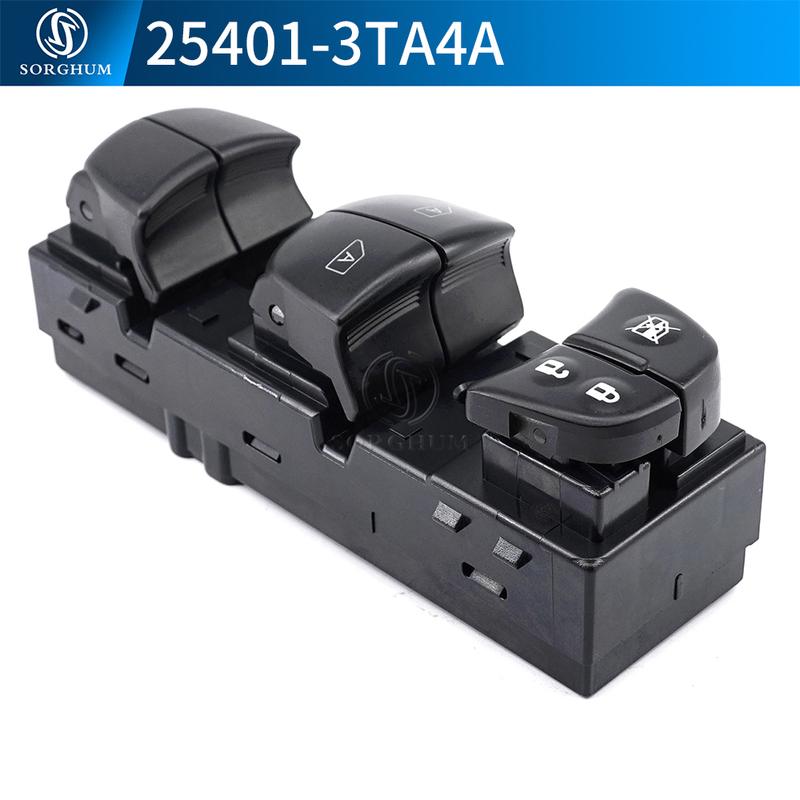 SORGHUM 25401-3TA4A Master Power Window Control Lifter Switch Glass Button For Nissan Altima 2013 2017 2018 254013TA4A