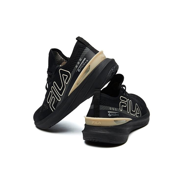 Fila Легкая атлетика Vola 200 Sport Простые тканевые низкие кроссовки для марафона Женские кроссовки Черные A12W112202FBK