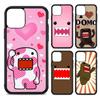 Милый Чехол для Телефона Domo-kun Силиконовый PC+TPU Для Для iPhone 11 12 13 14 15 16 Plus Pro Max Чехол
