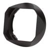 Haoge Lens Hood Metal Square Bayonet for Fujifilm XF50mm F2 R Fuji Fujinon 50mm F2 Lens Hood with Metal Front Cap WR, 50mm/F2 Hood,