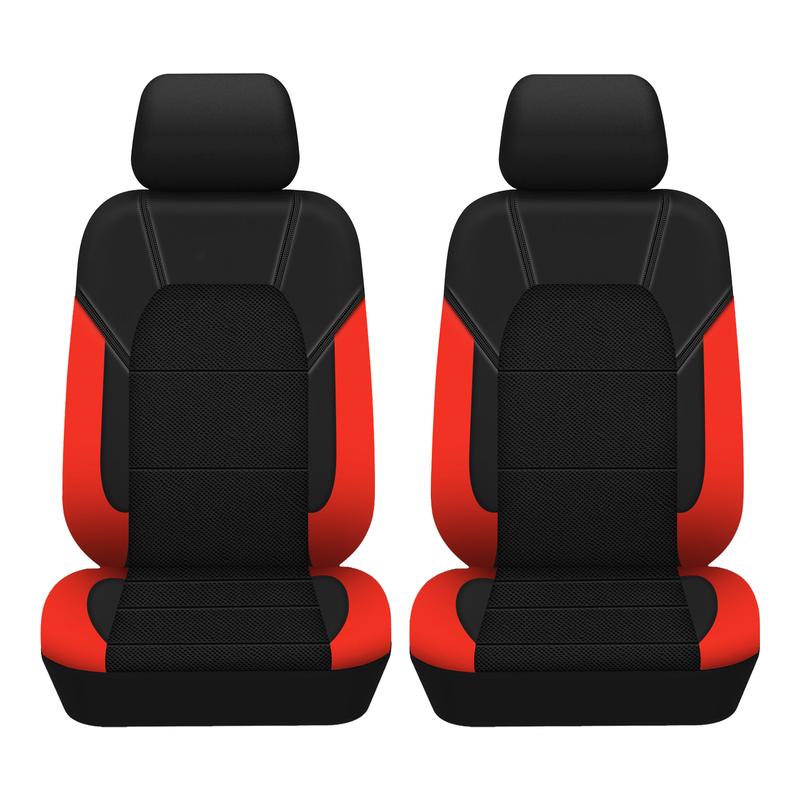 Full Car Seat Covers Polyester Breathable Fashionable Car Interior Decoration Universal Fit Car Seat Cushion Covers