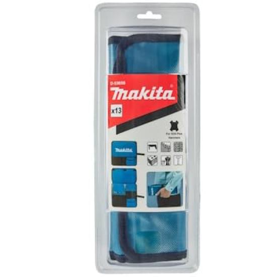 Makita Hammer Drill Bit SDS PLUS Chisel Set with Soft Case Concrete Drill Bit 13-Piece D-53659 [Used]