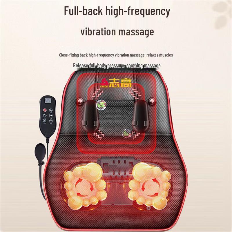 CHIGO Full Body Shiatsu Massage Pillow with Heat CN plug (adapter included)