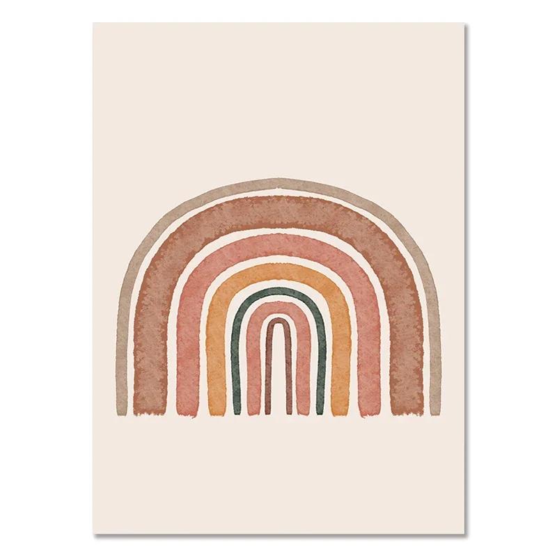 Nursery Wall Pictures Love Canvas Painting Sun Rainbow Prints Alpaca Bear Posters And Prints Nordic Paintings Kids Room Decor