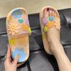 Модные высококачественные летние тапочки для дома, нескользящие, для пар, с мягкой подошвой, уличные, прохладные, тапочки с мягкой подошвой, для ванной, женская обувь