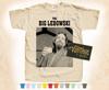 Черная футболка THE BIG LEBOWSKI с принтом, винтажный плакат, 12 цветов, S-5XL
