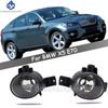 1 Pair Halogen Fog Lights For BMW X6 E71 2008 2009 2010 2011-2014 Headlight Foglights Front Lamp Without Bulbs Car Accessories
