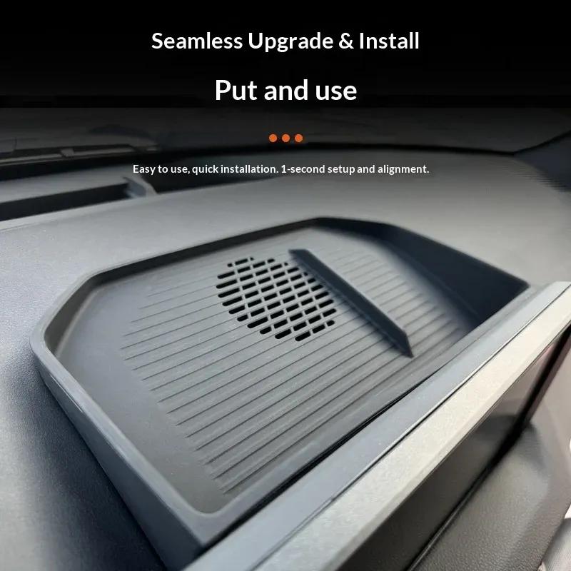 For Toyota Land Cruiser 250 LC250 Prado 2024 Car trument Panel Storage Box Storage Box Behind The Central Control Screen