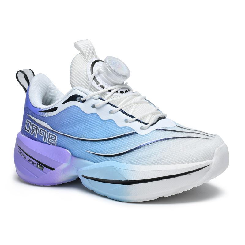 Новые легкие спортивные кроссовки для девочек с нескользящей подошвой и вращающейся пряжкой - Детские беговые кроссовки Chitu 8pro