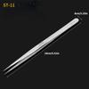 1pc Eyebrow Tweezer False Eyelash Extension Tools Hyperfine High Precision Anti Acid Tweezers