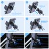 TOPK Universal Air Vent Phone Holder for Car - Adjustable Clip with 360° Rotation Fits All iPhones Android Phones (4"-7")