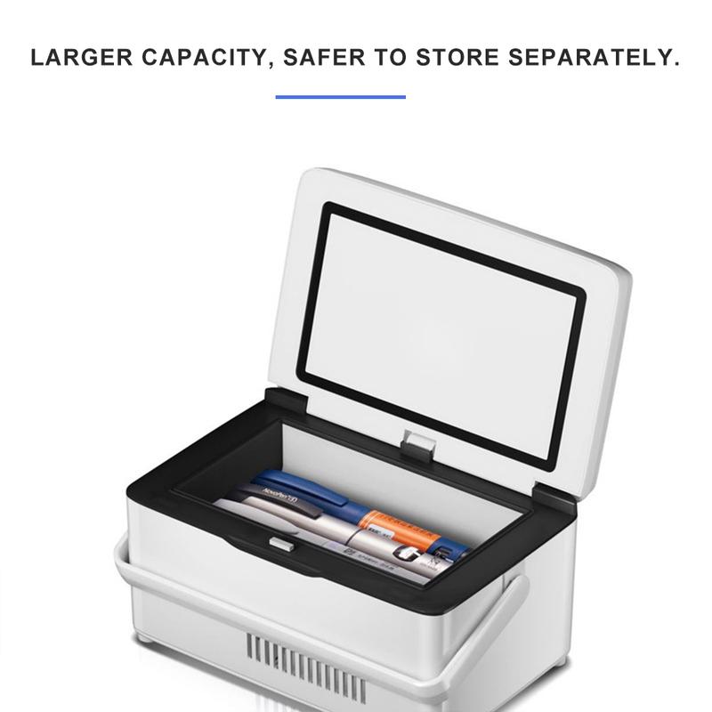 Portable Mini Refrigerator Insulin 13600mah Medicine Cold Box Travel Constant Temperature Cooler USB Car Home Freezer Pill Box