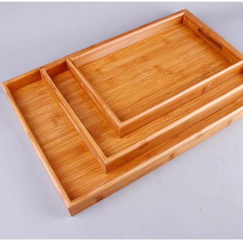 Chaxun Japanese Style Bamboo Tea Tray
