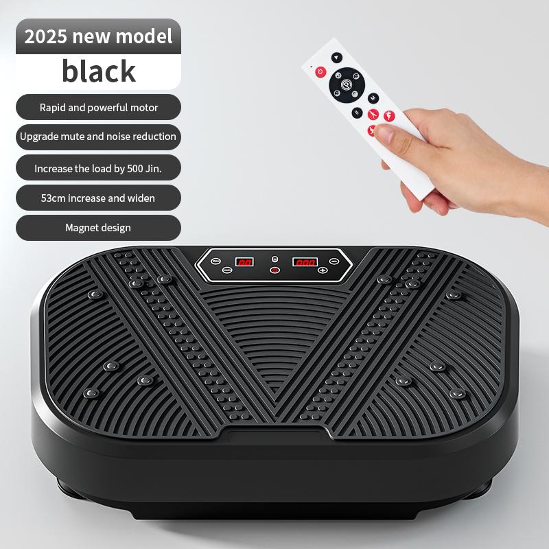 Вибрационная платформа кардиотренажер для дома, электрический вибрационный тренажер антицеллюлитный для тела, нагрузка 175 кг