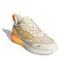 adidas Originals ZX 2K Boost 2.0 Тканевые Ретро Универсальные Спортивные Нескользящие Прочные Низкие Повседневные Кроссовки Женские хаки-желтые GZ7823