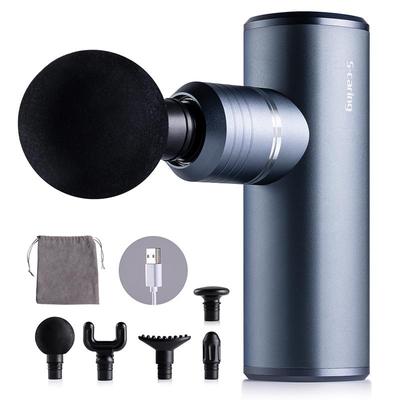 Портативный массажный пистолет, массажер для мышц, бесщеточный двигатель для облегчения боли, супер тихий портативный электрический спортивный массажер для релаксации тела