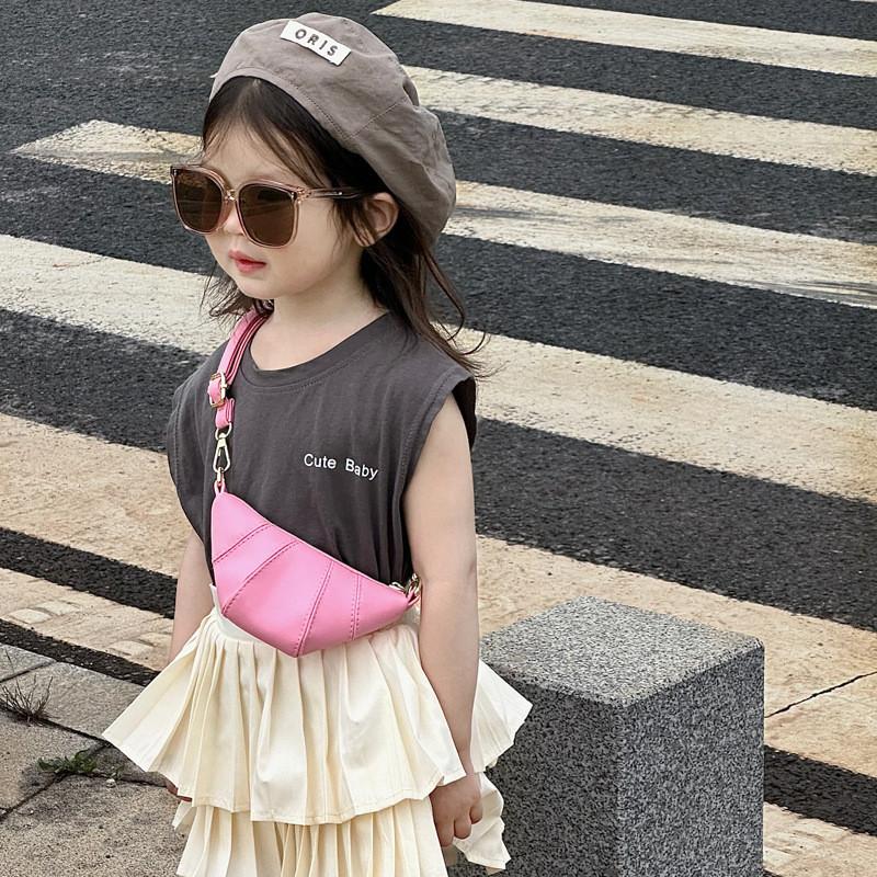 Трендовая детская сумка через плечо в корейском стиле унисекс креативной формы рога для детей