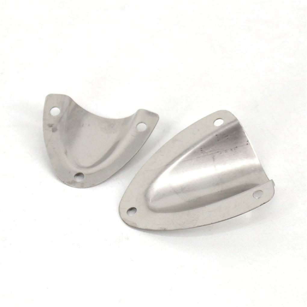 Marine Clam Shell Vent Cover Stainless Steel Metal Wire Pass Through Ventilation Cable Vents for Boats Surfing Equipment