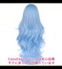 CaseEden Cosplay Wig Premium EVA Movie Rei Ayanami Long Hair Light Blue Light Blue 6042