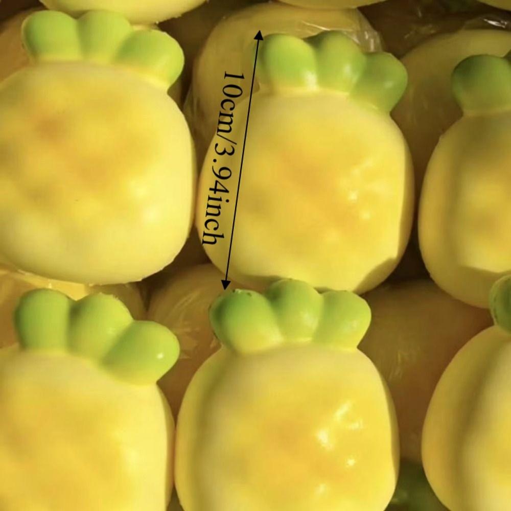 Hand Relax Slow Rising Toy Cream Yellow Soft Rebound Toys Pineapple Squishy Toy Birthday Gift