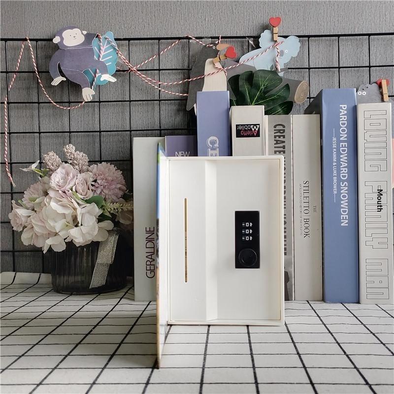 Новый сейф в форме книги с кодовым замком – Скрытая копилка и секретное хранилище для детей, идеальный подарок на день рождения и Рождество