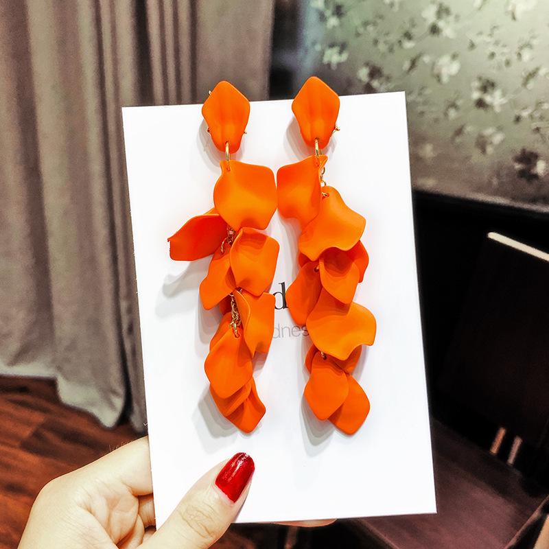 Роскошные серебряные серьги-кисточки с жемчугом и цветком - Французская мода, дизайн высокого класса