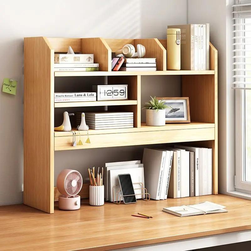 Vintage Storage Cabinet Cabinet Shelves Simple Multi-Storey Dormitory Office Tables Desktop Cabinet Rawer Display Organizer