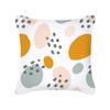 Nordic Morandi Color Geometric Abstract Peach Skin Pillowcase Cushion New Home