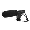 Lightweight Portable Condenser Microphone with Windsheid for Camera Camcorder