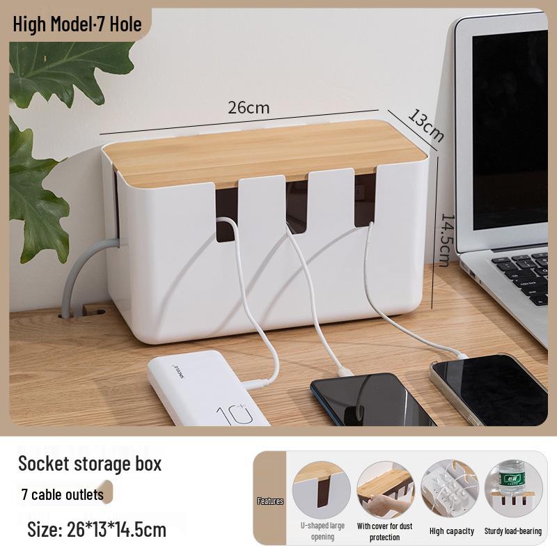 Золотой кошачий удлинитель и коробка для организации кабелей