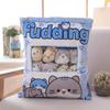 Stuffed Animal Nap Candy Bag Bag of Plush Toy Throw Pillow Plush Pillow A Plushie Bag Pudding Toys