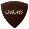 ORCAS Ukulele Leather Pick (Pick OULP-TRM BRN)