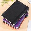A5 2027 Constellation Pattern Calendar Notebook PU Leather Wear-resistant Schedule Planner Notepad Constellation Cover English
