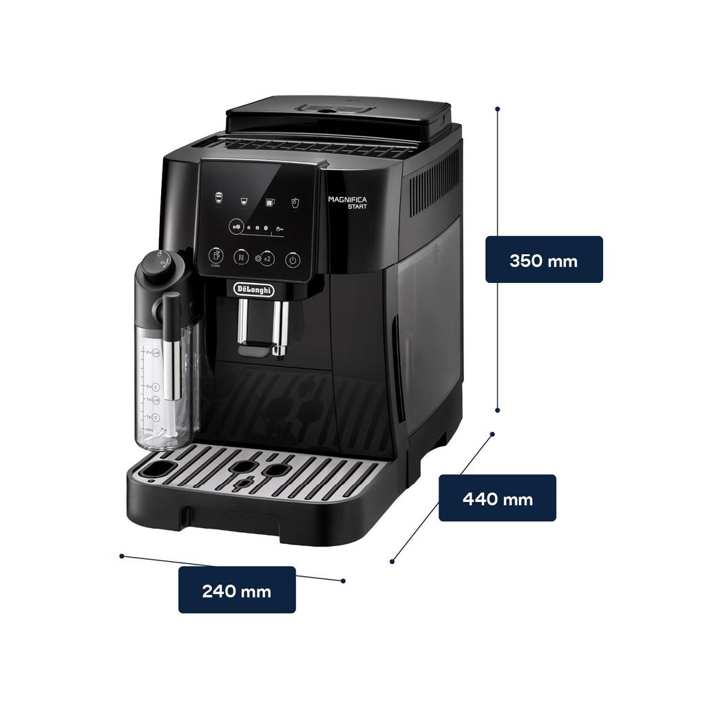 Полностью автоматическая кофемашина Magnifica Start ECAM22062B Кофемашина Эспрессо Машина Все 4 Меню Latte Crema System My Latte Function Cafe Latte