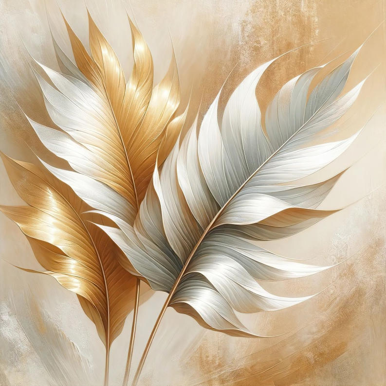 Nordic Style High-Definition Feather Mural Custom Size 3D Wallpaper Leaf Decoration Painting Sofa Headboard Blue Feathers Mural