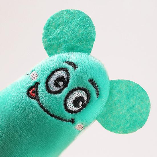 Catnip Toy Pet Bite Mouse Shape Cute Facial Expression Lightweight Party Gifts Dog Squeaky