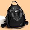 Backpack Women's Soft Leather Small Backpack Fashion Casual All-in-one Large Capacity Multi-layer Hand Bill Shoulder Crossbody Bag