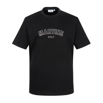 Футболки Regular Fit_Черный, Коллаборация MARTINE GOLF (Мужчины)