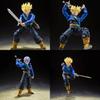 High-quality Shf Trunks Future Boy Pvc Action Figure Super Saiyan Anime Collectible