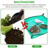 1pc Planting Mat PE Gardening Potting Mat DIY Foldable Waterproof Flower Plant Transplanting Mats For Gardening Tools, 19.69/25.