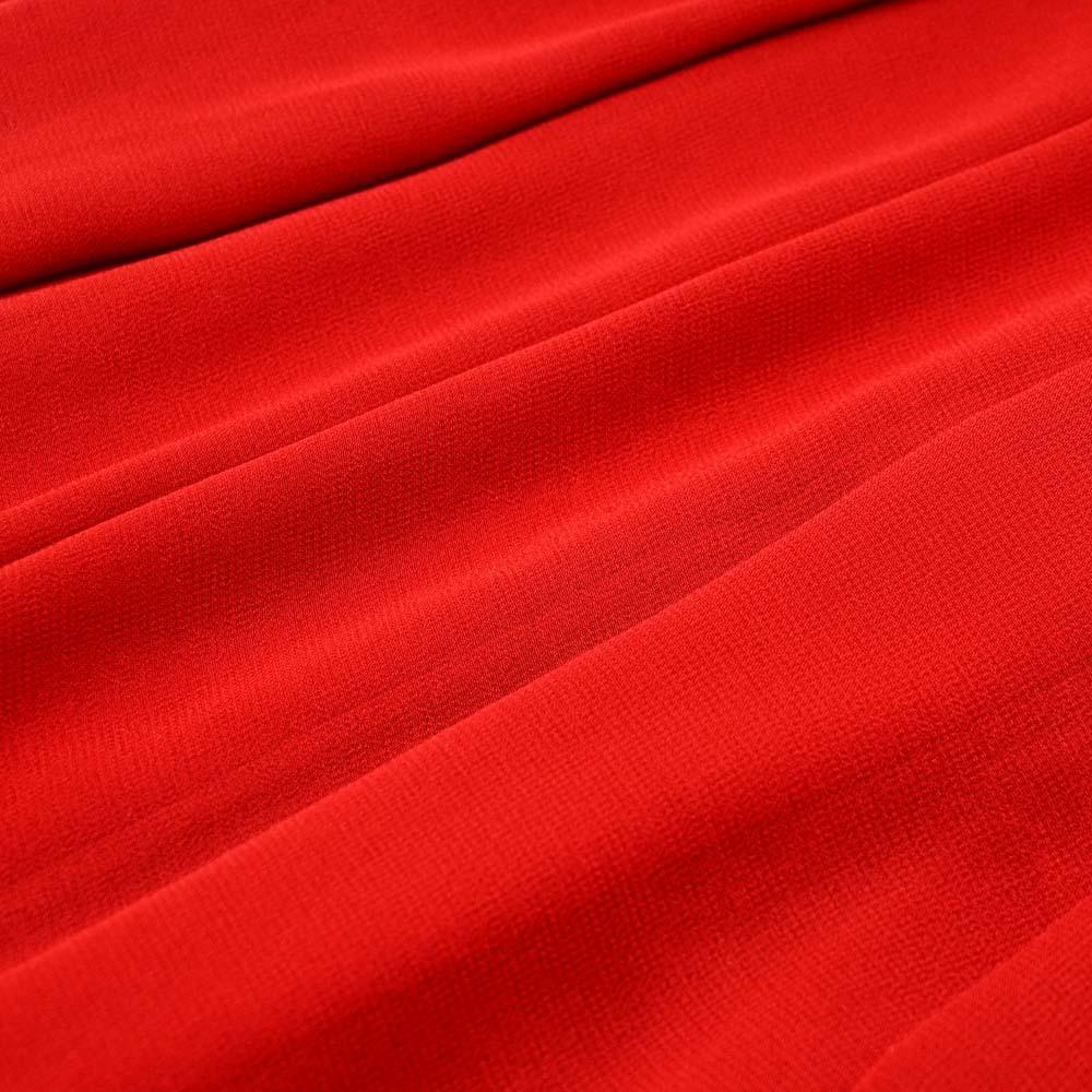 Женское однотонное вечернее платье с круглым вырезом и рукавом три четверти, длинное кружевное